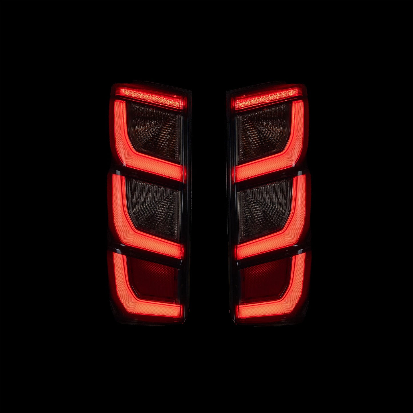 Blacked Out LED Tail Lights for Isuzu Dmax - Bushdoof Lighting