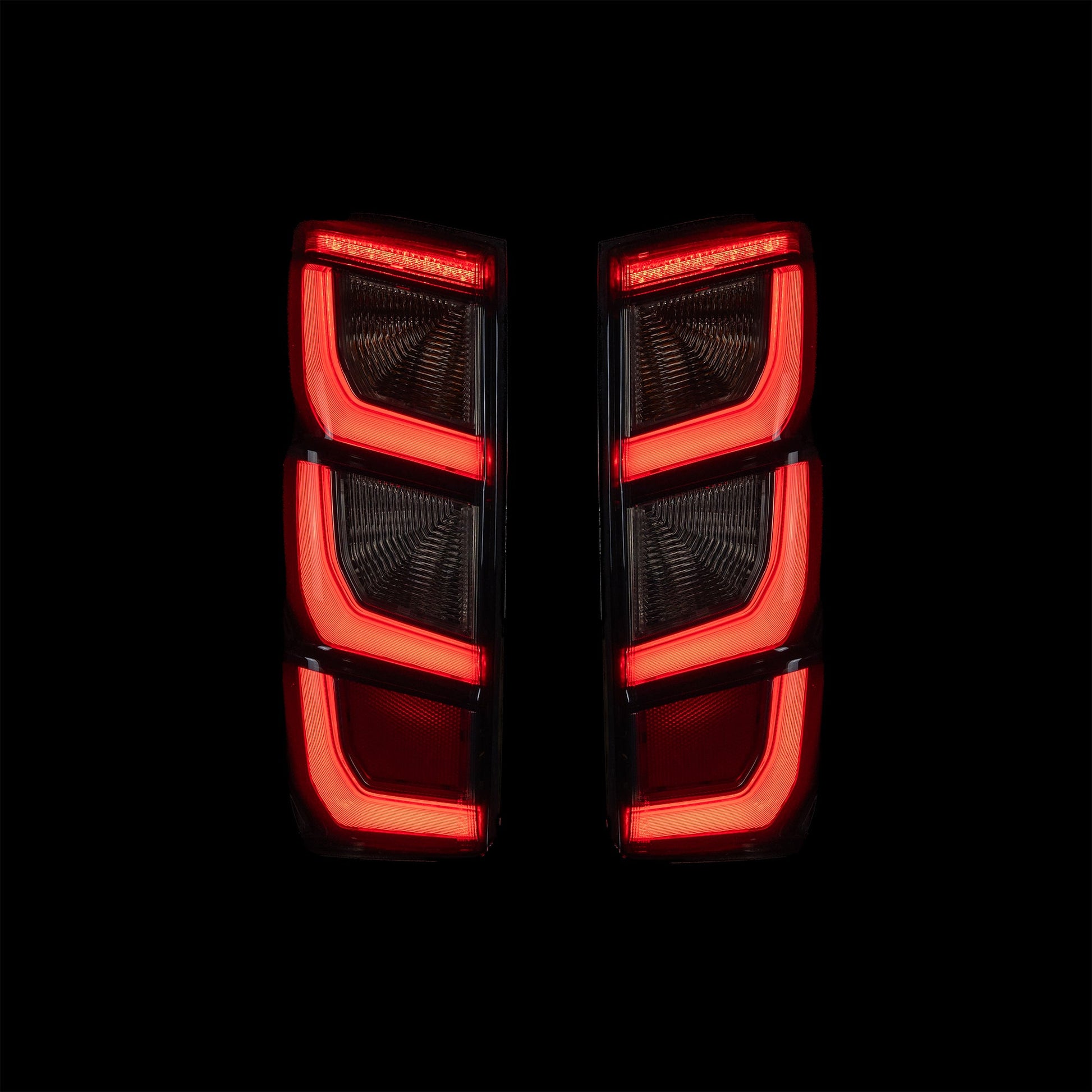 Blacked Out LED Tail Lights for Isuzu Dmax - Bushdoof Lighting