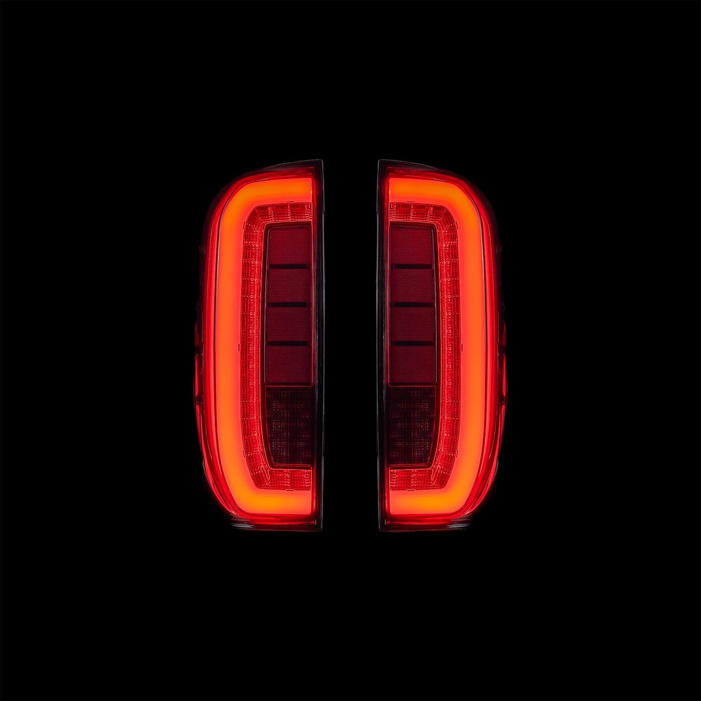 Blacked Out LED Tail Lights for Nissan Navara NP300 - Bushdoof Lighting