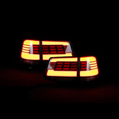Blacked Out LED Tail Lights for Toyota 200 Series Landcruiser 2015 - 2020 - Bushdoof Lighting