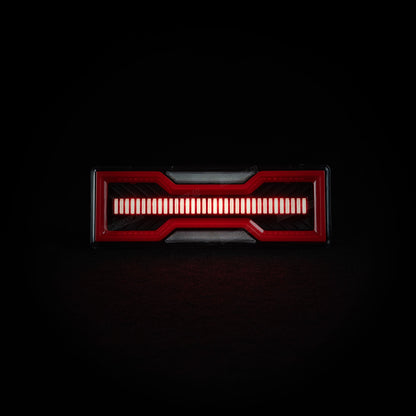 Blacked Out LED Tail Lights for Toyota Land Cruiser - Bushdoof Lighting