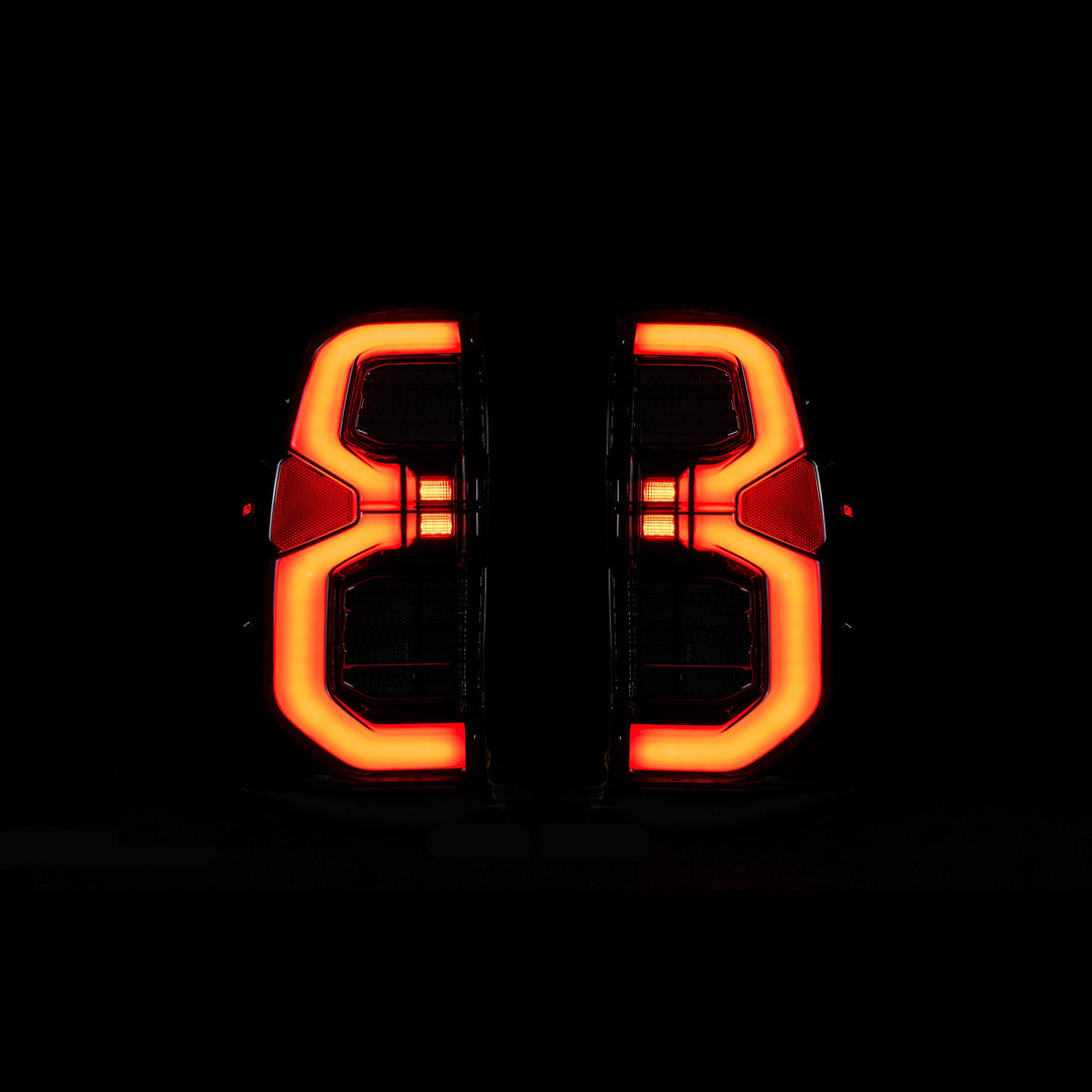 Blacked Out LED Tail Lights for Toyota N80 Hilux 2015+ (GR Style) - Bushdoof Lighting