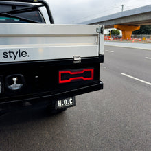 Blacked Out LED Tray Tail Lights for Toyota LandCruiser - Bushdoof Lighting