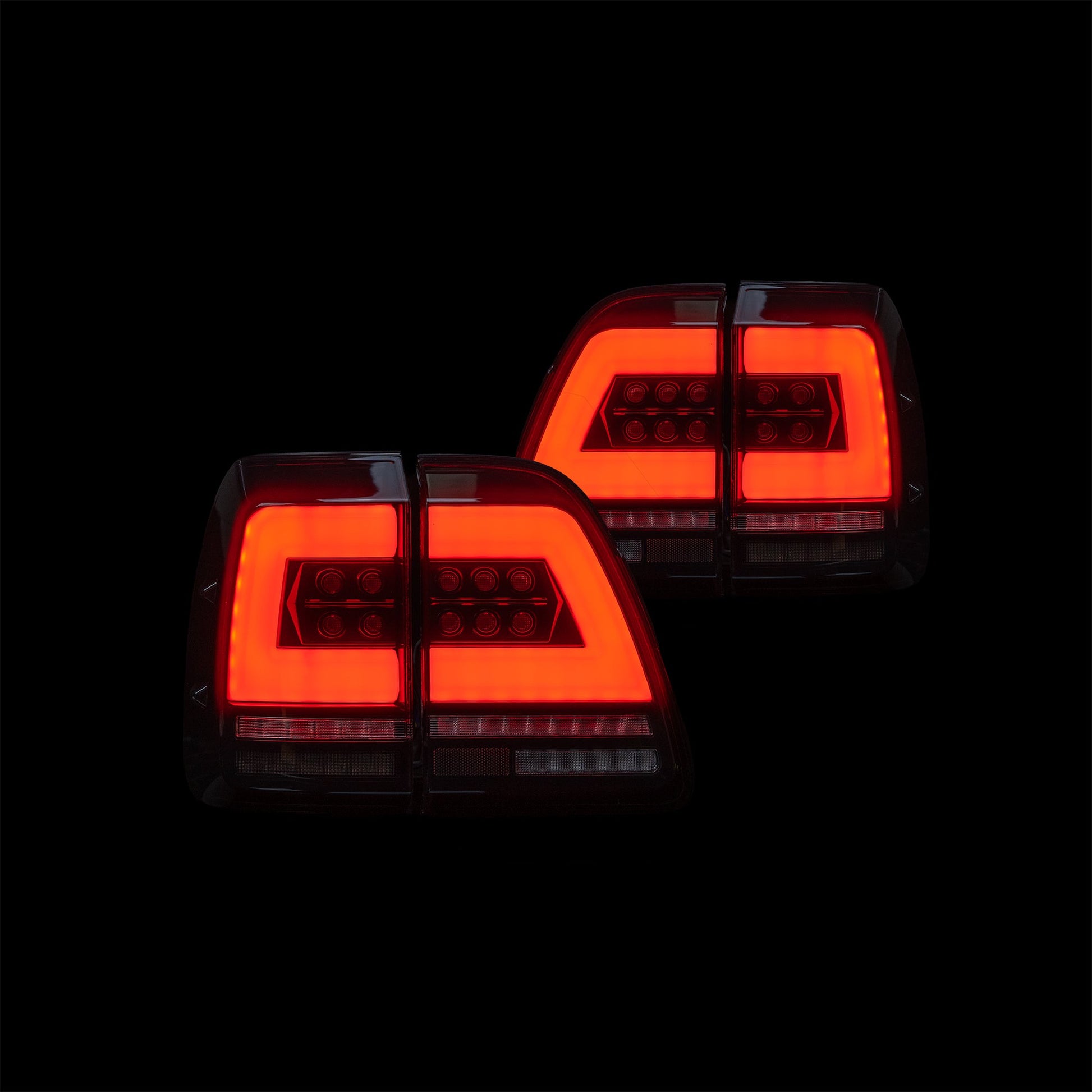 Blacked Out Toyota 100 Series Tail Lights 1998 - 2007 - Bushdoof Lighting