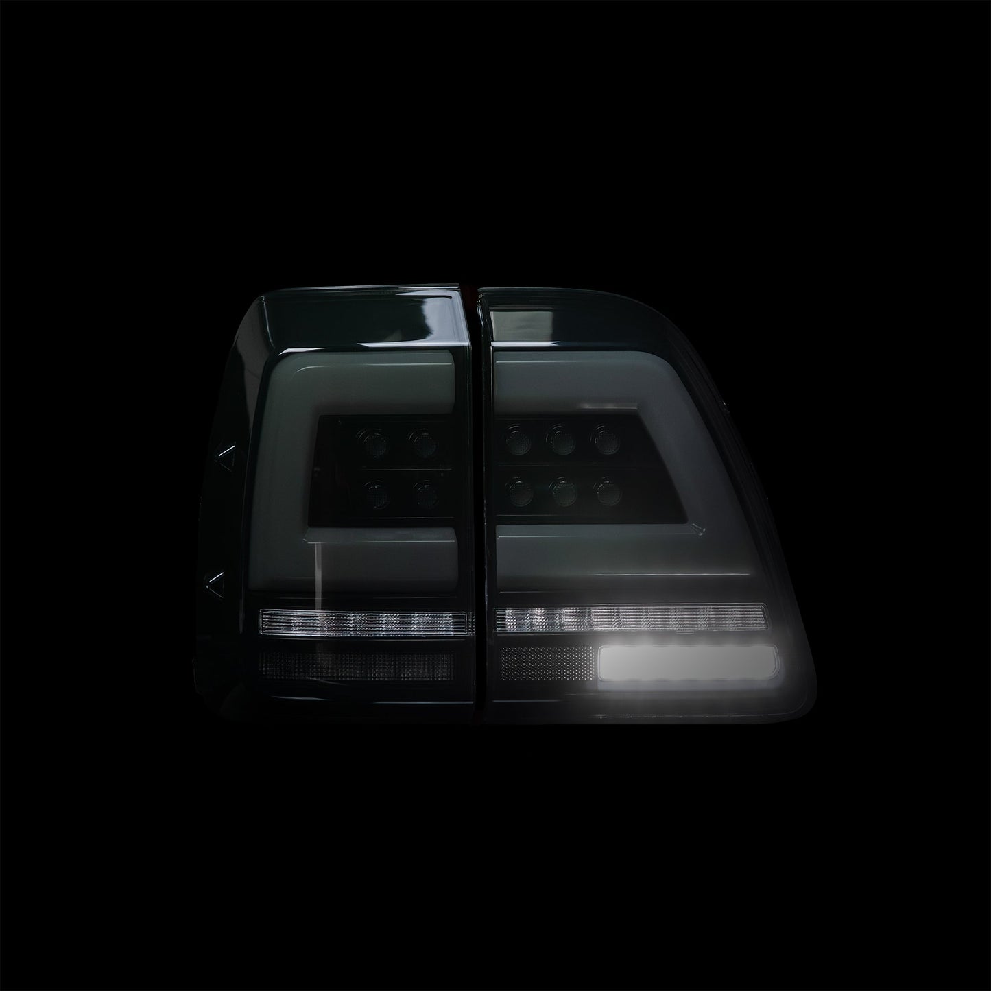 Blacked Out Toyota 100 Series Tail Lights 1998 - 2007 - Bushdoof Lighting
