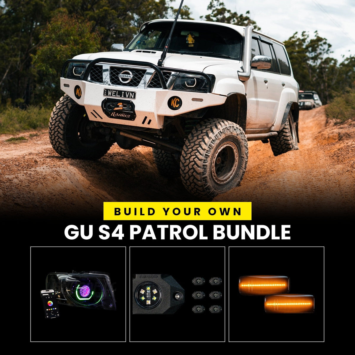 Build Your GU S4 Patrol Bundle - Bushdoof Lighting