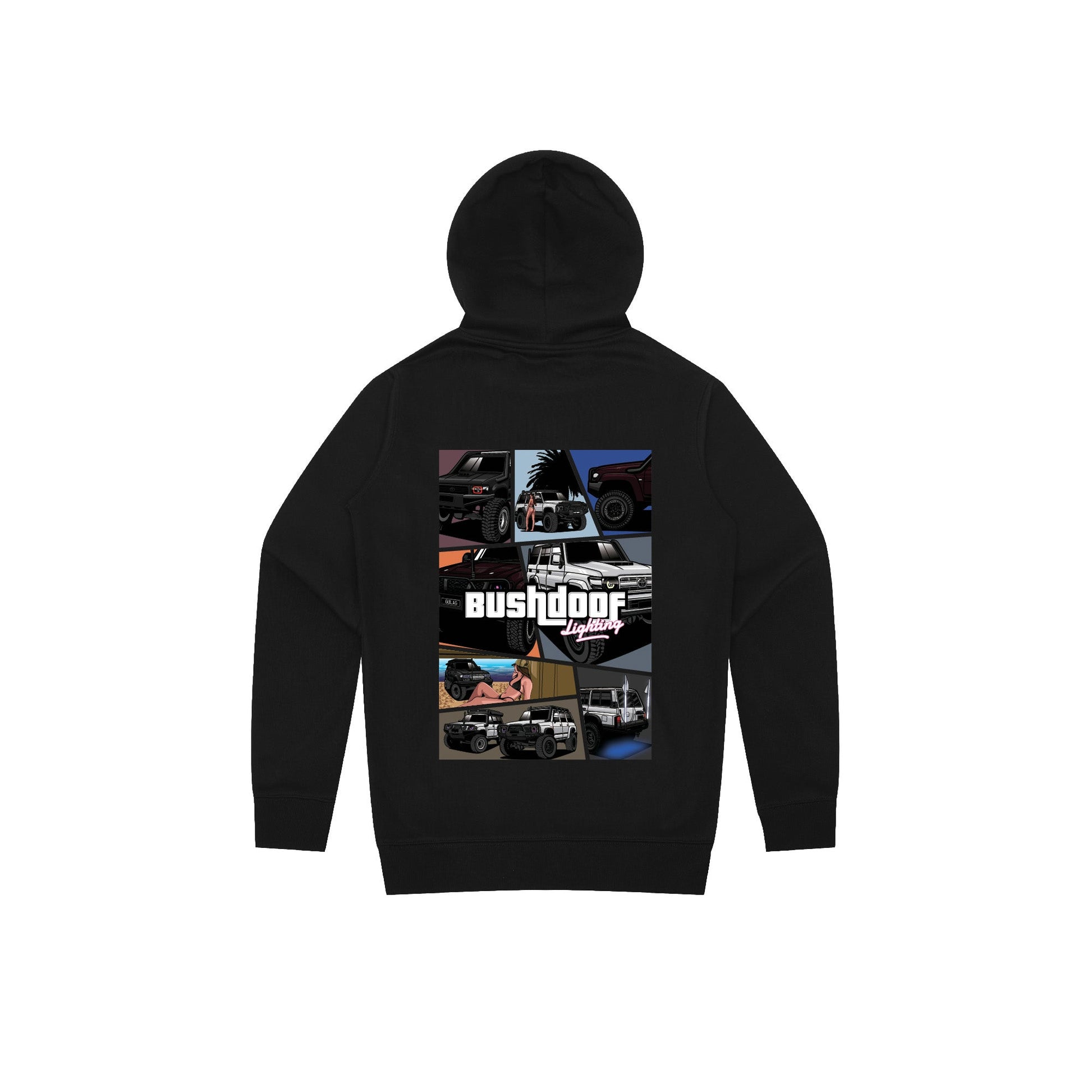 Bushdoof 'GTA' Hoodie - Bushdoof Lighting