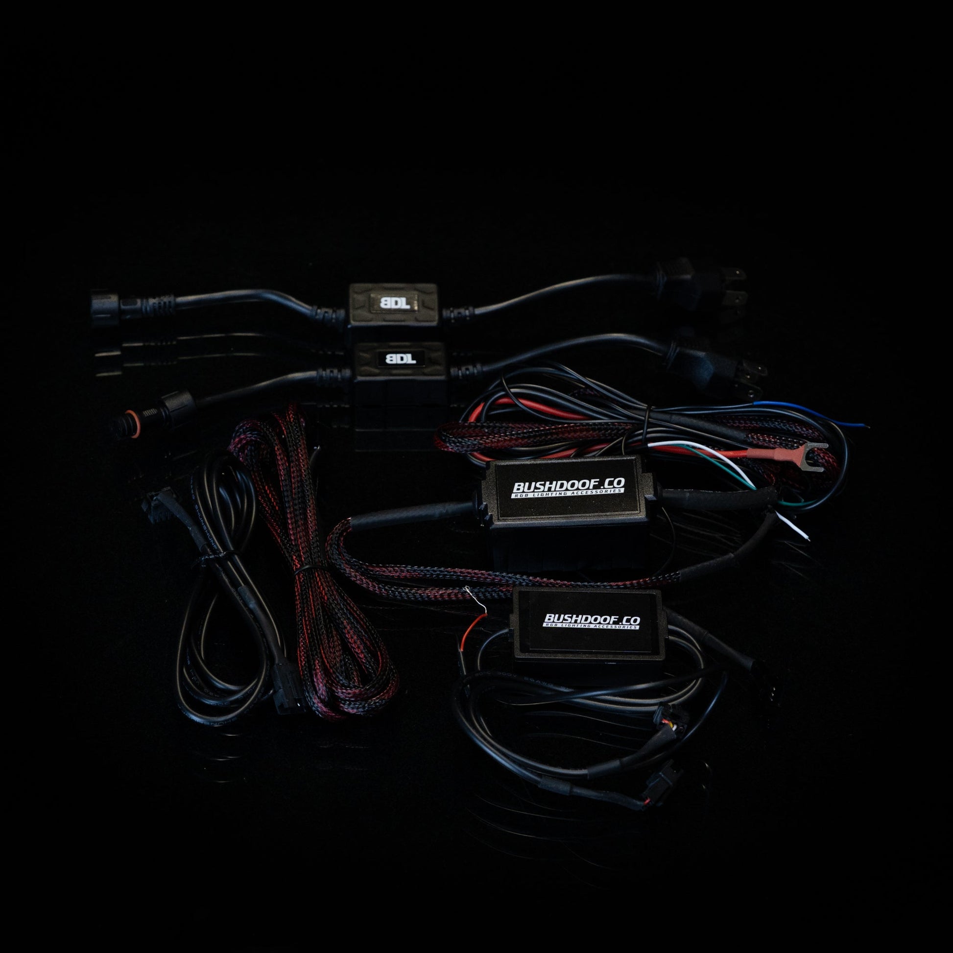 Custom Headlight Complete Wiring Kit - Bushdoof Lighting