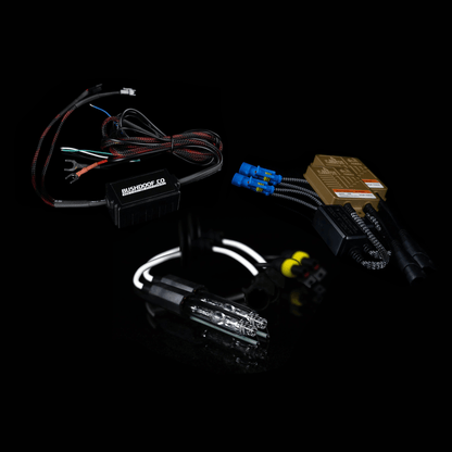 Custom Headlight Complete Wiring Kit (Xenon) - Bushdoof Lighting