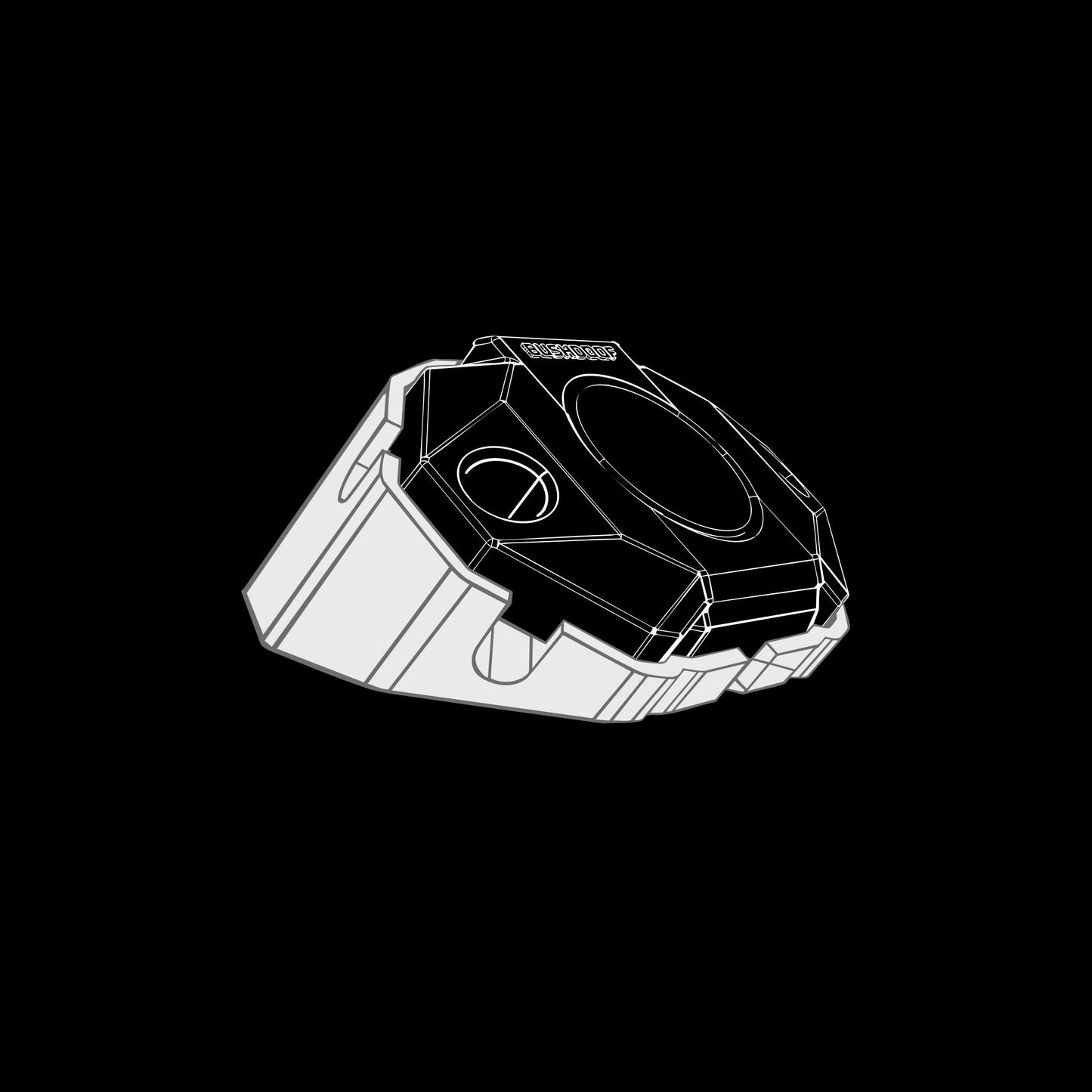 CX6™ 30° Angled Side Mount - Bushdoof Lighting