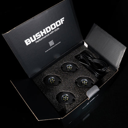 CX6™ RGBW Rock Lights - 4 Pack - Bushdoof Lighting