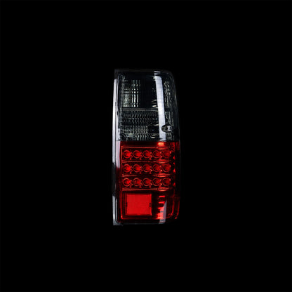 Half Smoked LED Tail Lights for 80 series LandCruiser - Bushdoof Lighting