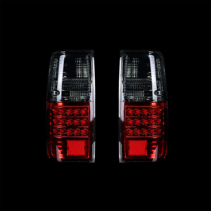 Half Smoked LED Tail Lights for 80 series LandCruiser - Bushdoof Lighting