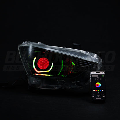 Isuzu Dmax LED 'Angry Eye' Headlights - Bushdoof Lighting