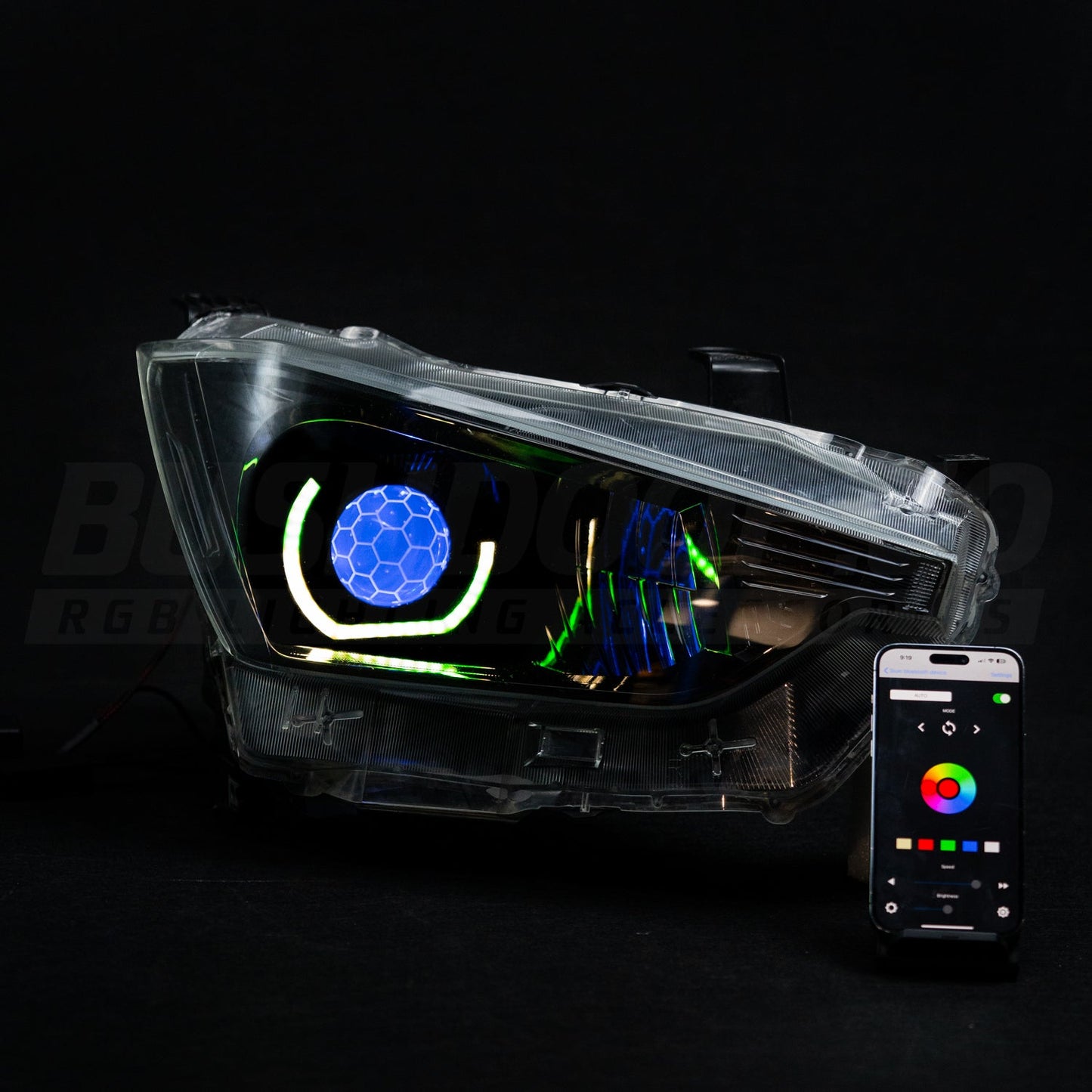 Isuzu Dmax LED 'Angry Eye' Headlights - Bushdoof Lighting