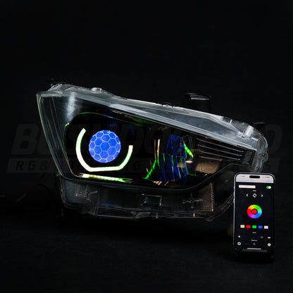 Isuzu Dmax LED 'Angry Eye' Headlights - Bushdoof Lighting