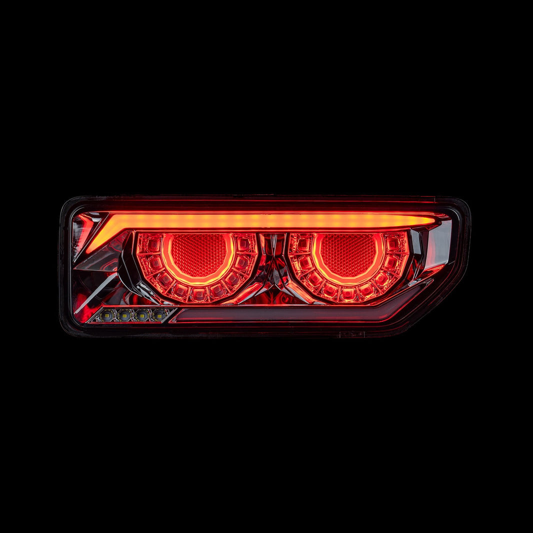 Small Custom Rear Led Light Blacked Out Tail Lights | Smoked & Custom Rear Lights – Bushdoof Lighting