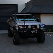 LED 'Angry Eye' Headlights to suit Toyota 100/105 Series - Bushdoof Lighting