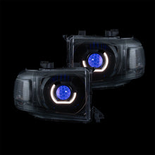 LED 'Angry Eye' Headlights to suit Toyota 70 Series - Bushdoof Lighting