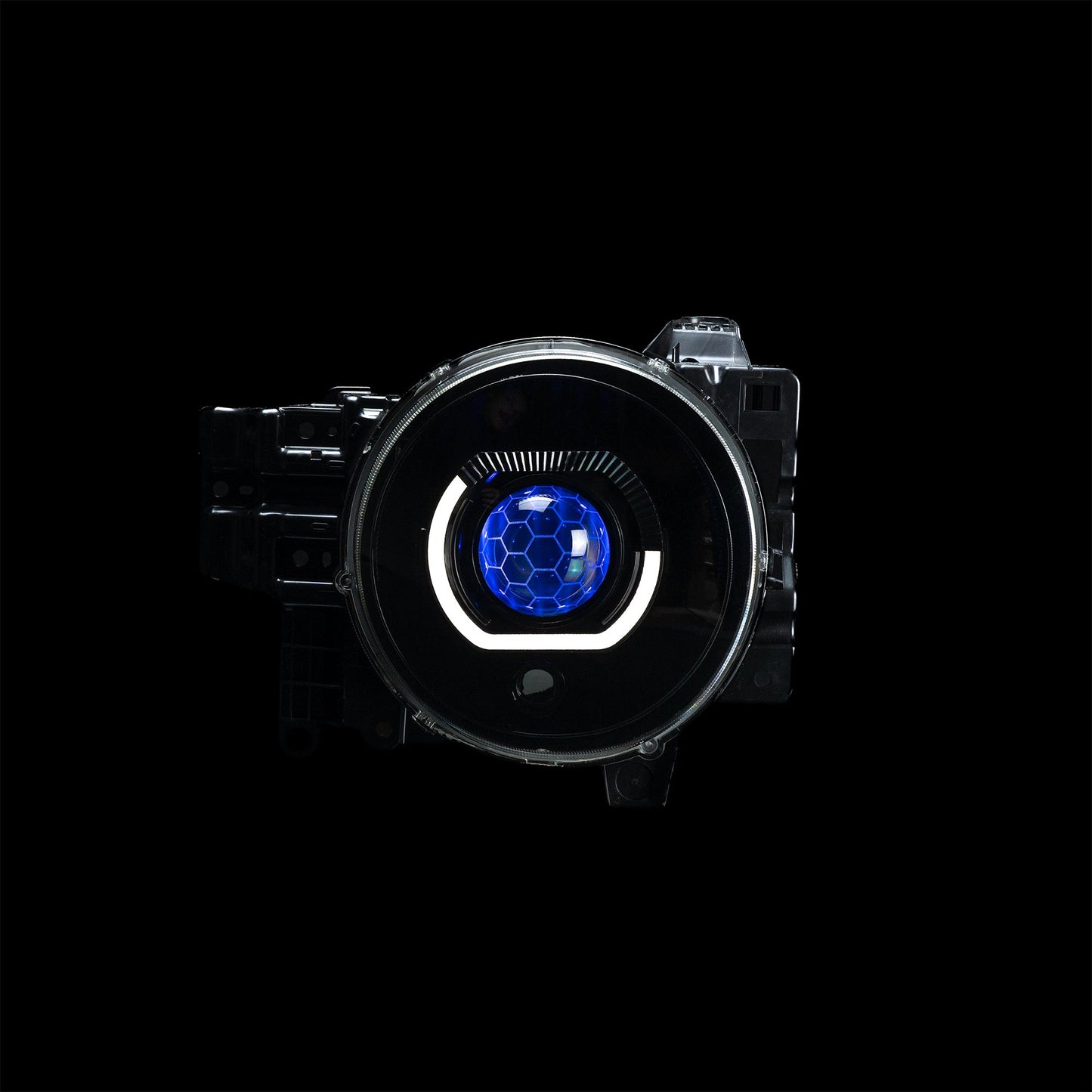 LED 'Angry Eye' Headlights to suit Toyota FJ Cruiser - Bushdoof Lighting