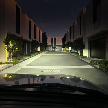 LED 'Angry Eye' Headlights to suit Toyota FJ Cruiser - Bushdoof Lighting