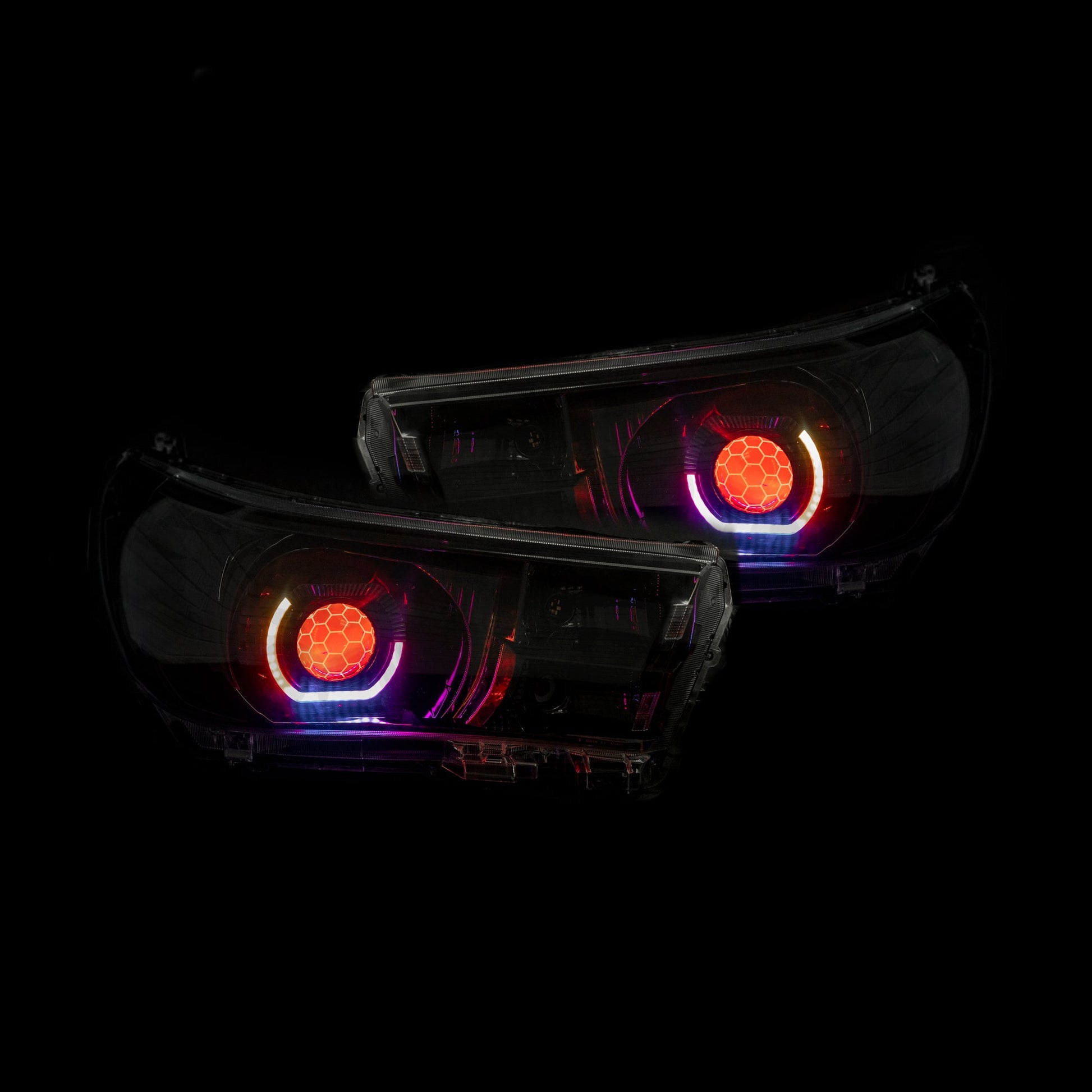 LED 'Angry Eye' Headlights to suit Toyota Hilux N80 - Bushdoof Lighting
