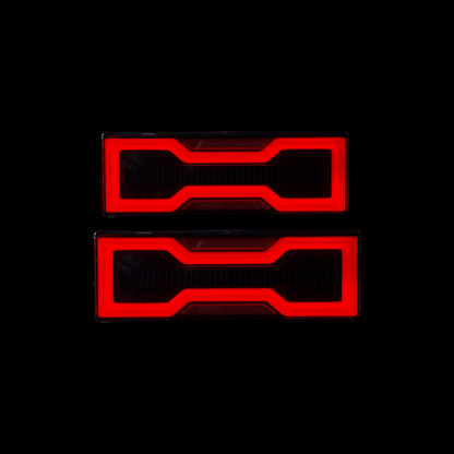 LED Tray Tail Lights for Toyota LandCruiser - Bushdoof Lighting