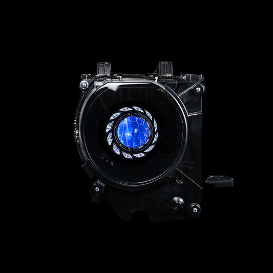 LED 'Turbine' Headlights to suit 2024+ Toyota 70 Series - Bushdoof Lighting