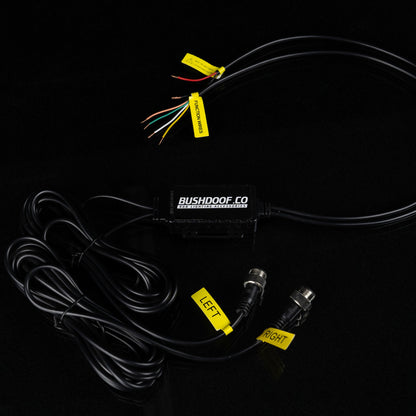 LED Whip Wiring Harness - Bushdoof Lighting