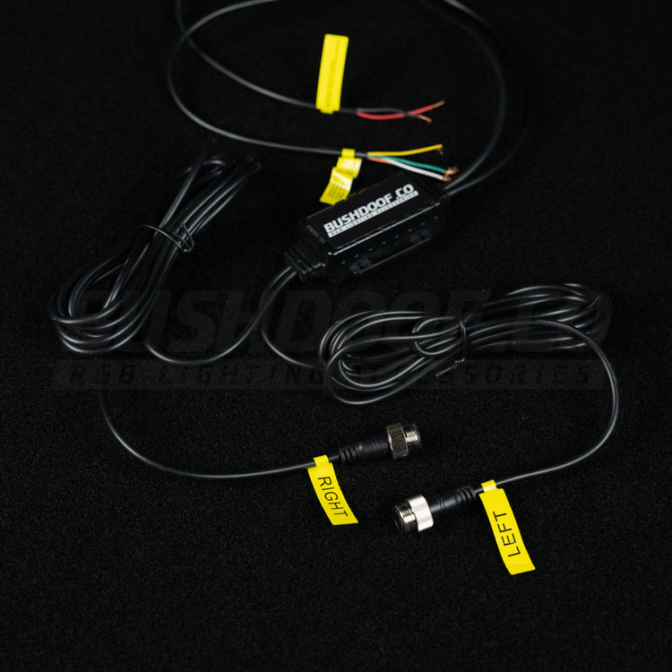 LED Whip Wiring Harness - Bushdoof Lighting