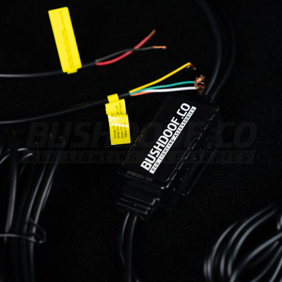 LED Whip Wiring Harness - Bushdoof Lighting