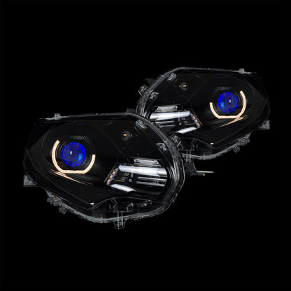 Mitsubishi MQ Triton LED 'Angry Eye' Headlights - Bushdoof Lighting