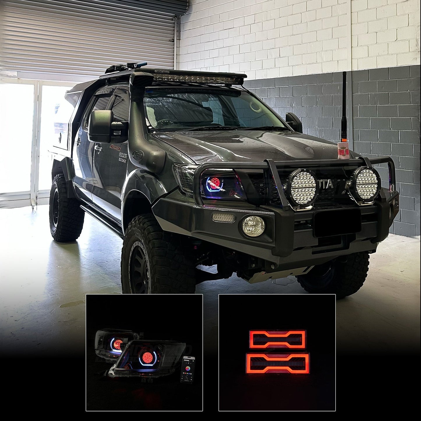 N70 Hilux Bundle - Bushdoof Lighting