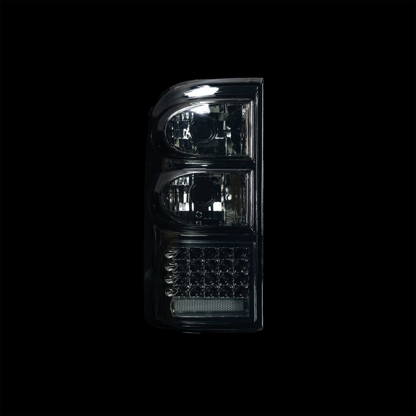 Nissan GU Y61 S3 Patrol LED Tail Lights Smoked - Bushdoof Lighting