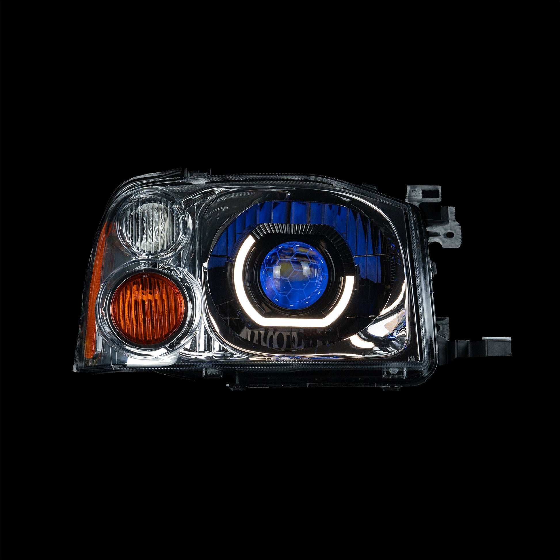 Nissan Navara D22 LED 'Angry Eye' Headlights - Bushdoof Lighting