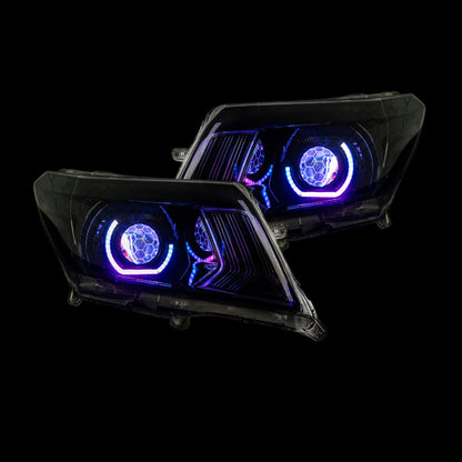 Nissan Navara NP300 LED 'Angry Eye' Headlights - Bushdoof Lighting