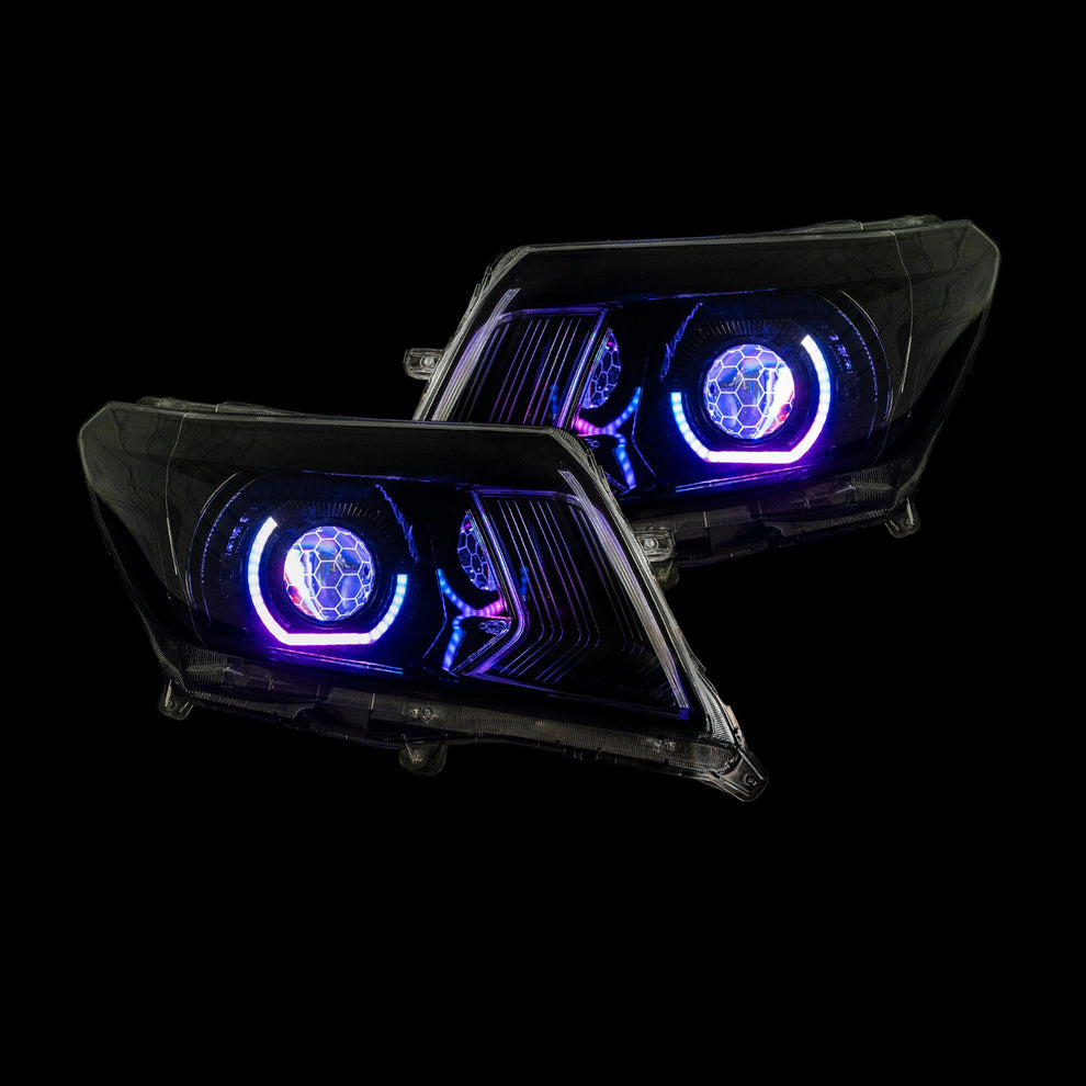 Nissan Navara NP300 LED 'Angry Eye' Headlights – Bushdoof Lighting