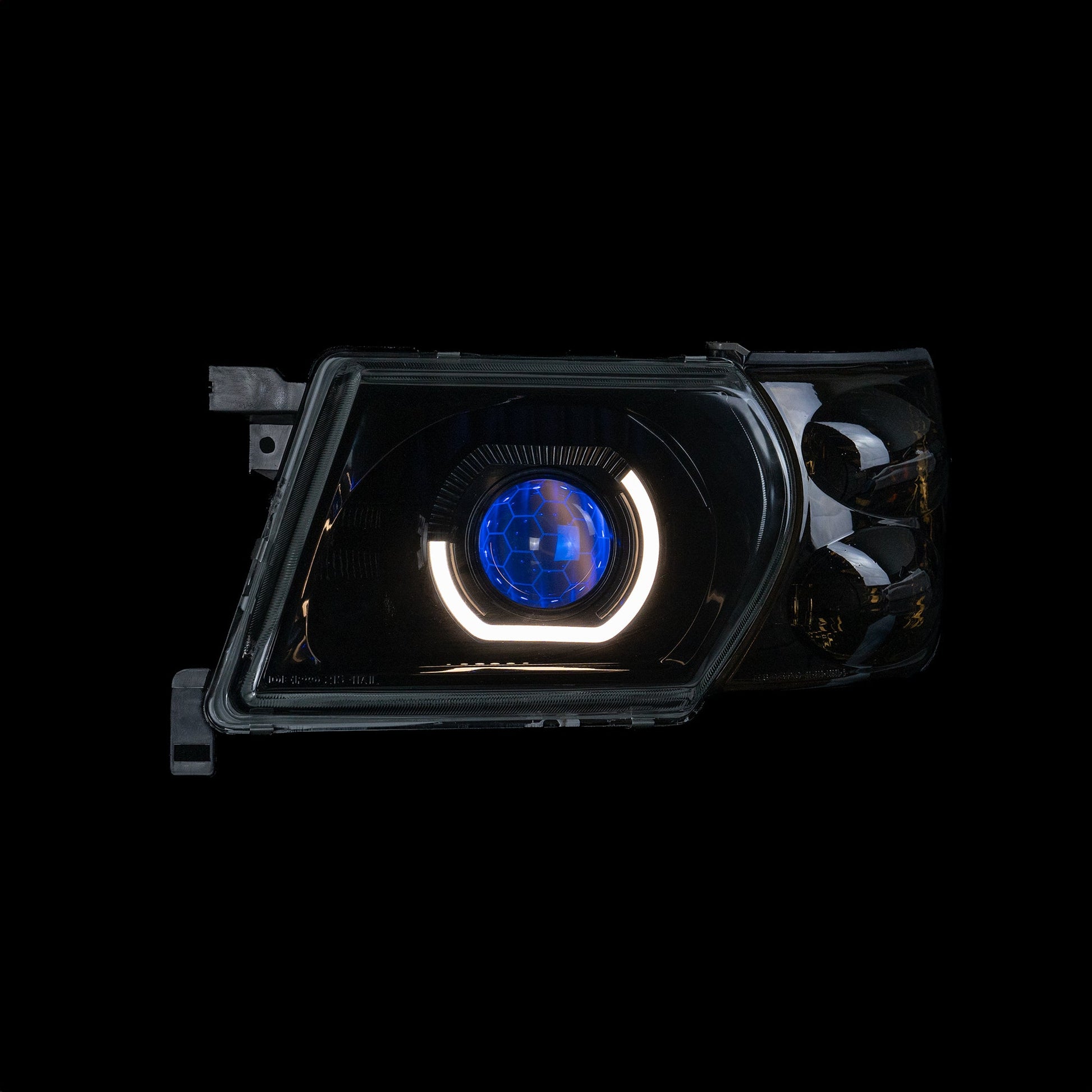 Nissan Patrol S1 - 3 LED 'Angry Eye' Headlights - Bushdoof Lighting