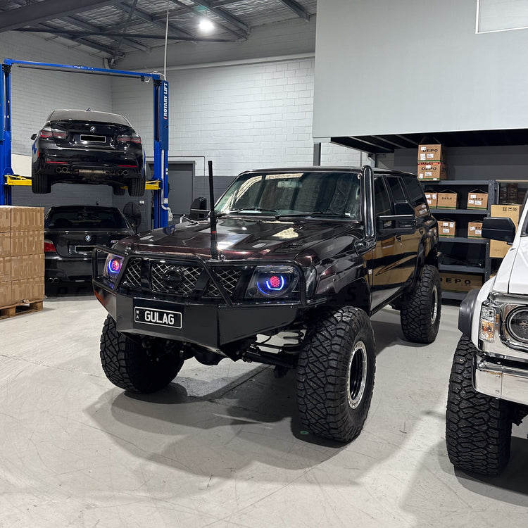 Nissan Patrol S4 Bi-LED Projector Headlights - Bushdoof Lighting