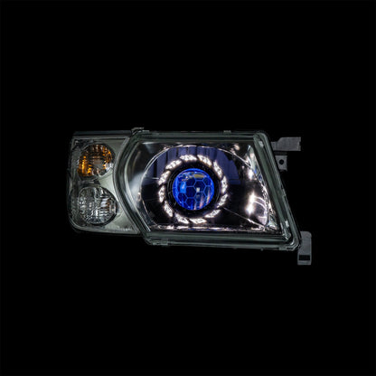 Nissan Patrol Y61 S1 - 3 LED 'Turbine' Headlights - Bushdoof Lighting