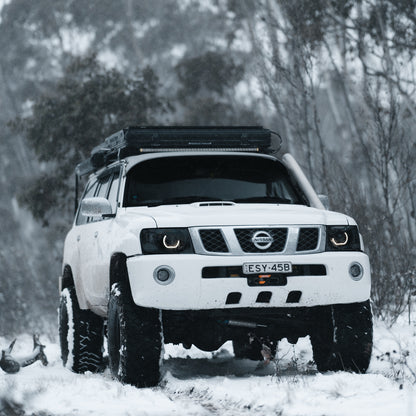 Nissan Patrol Y61 S4 LED 'Angry Eye' Headlights - Bushdoof Lighting