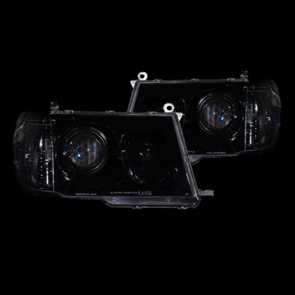 OEM+ Black Headlights to suit Toyota 100/105 Series - Bushdoof Lighting