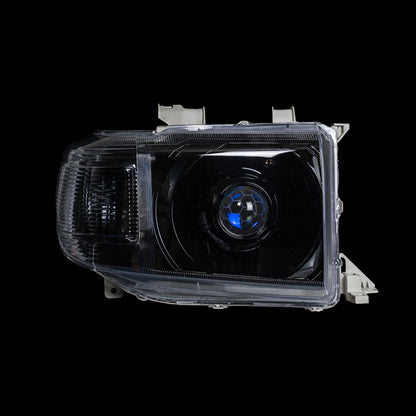 OEM+ Black Headlights to suit Toyota 70 Series - Bushdoof Lighting