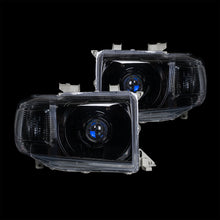 OEM+ Black Headlights to suit Toyota 70 Series - Bushdoof Lighting