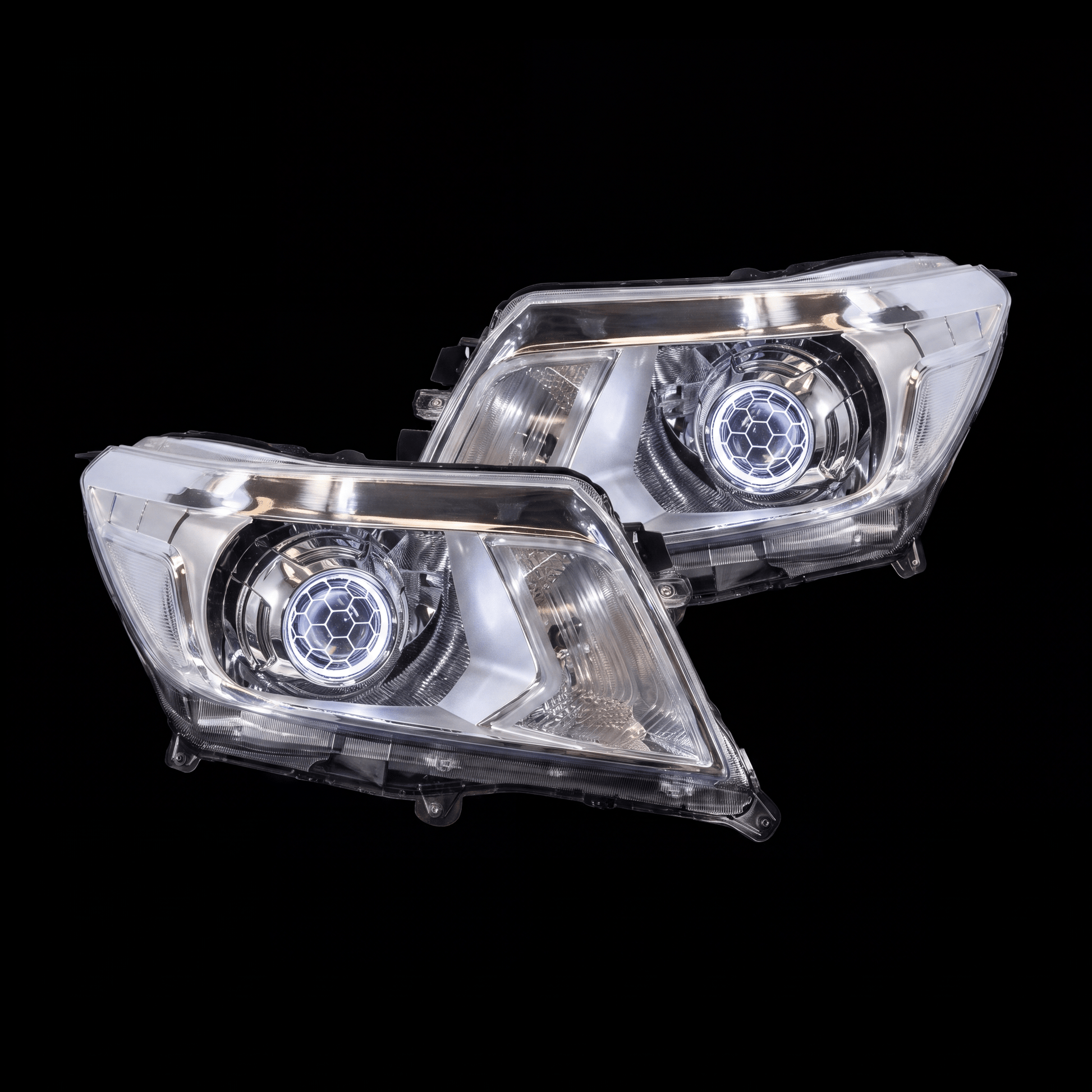OEM+ Headlights to suit Nissan Navara NP300 - Bushdoof Lighting