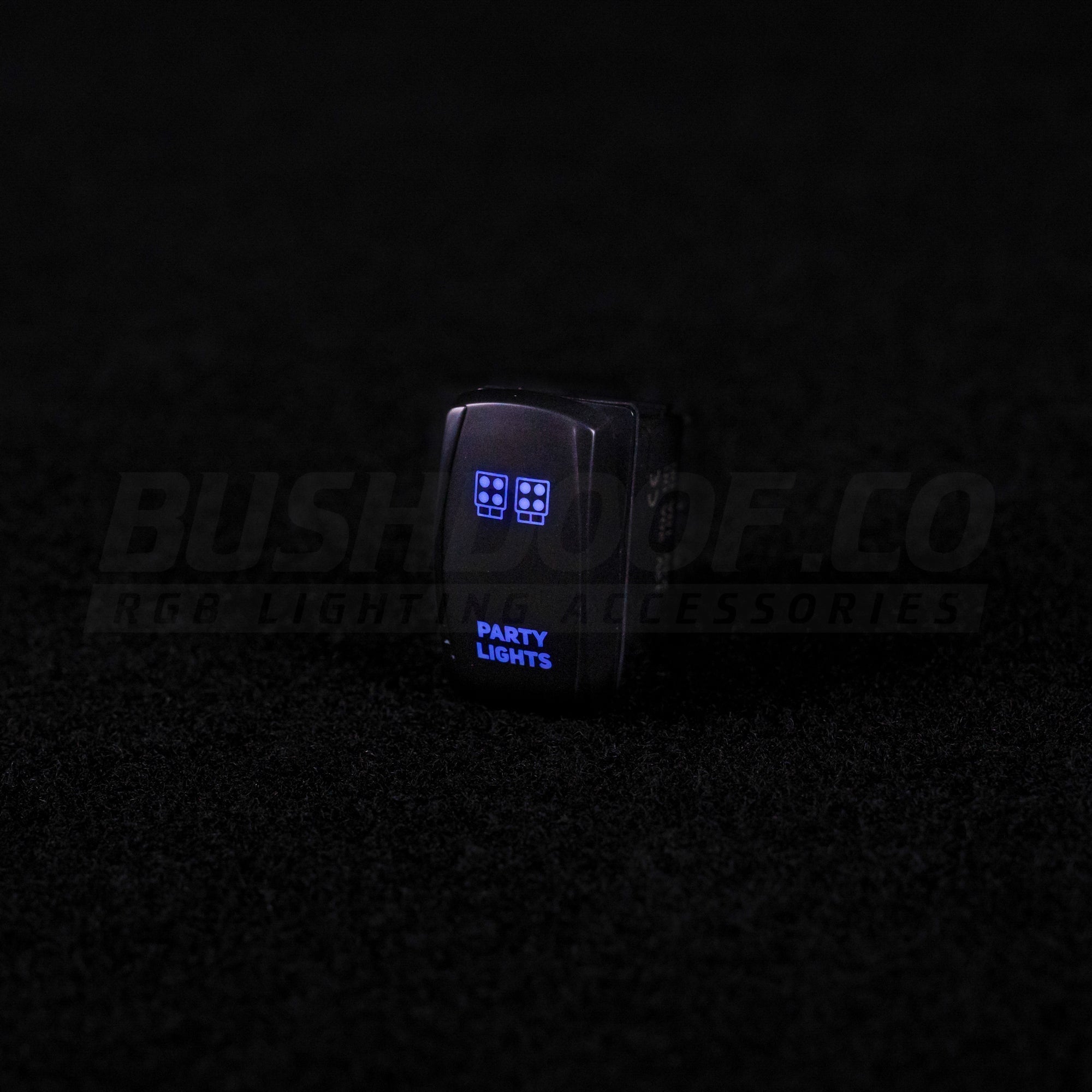 Party Light 5 Pin Rocker Switch - Bushdoof Lighting