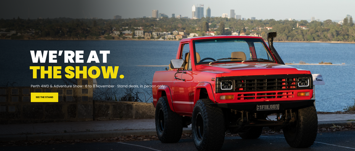 Bushdoof stand at the Perth 4WD and Adventure Show