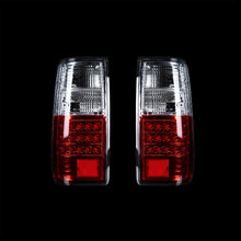 Red/Clear LED Tail Lights for 80 series LandCruiser - Bushdoof Lighting