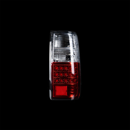 Red/Clear LED Tail Lights for 80 series LandCruiser - Bushdoof Lighting