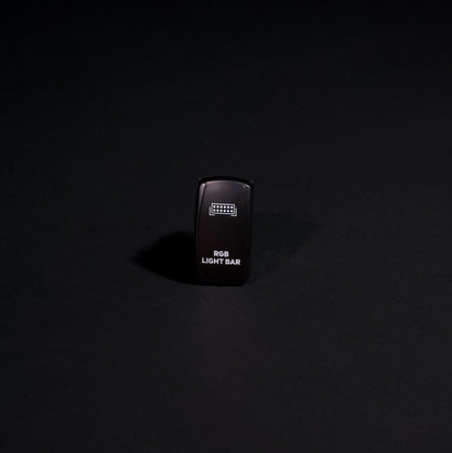 RGB Light Bar 5 Pin Rocker Switch - Bushdoof Lighting